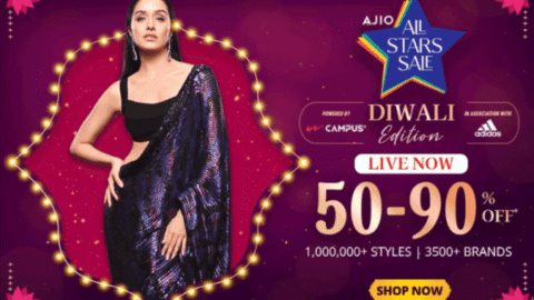 Diwali🪔 Special Offer - Get 50 To 90% OFF + Extra 10%OFF + 15% Cahback