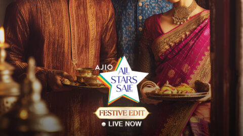 AJIO All Star Festive Special 50%-90% OFF* on 27 lakh+ Styles | 6K+ Brands. 🤩🏃‍♂🤘